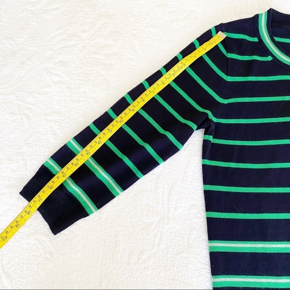 J. Crew Factory Merino Wool Stripe Sweater - Small - Picture 9 of 9